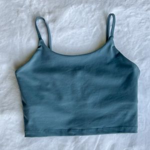 Teal blue workout tank size small